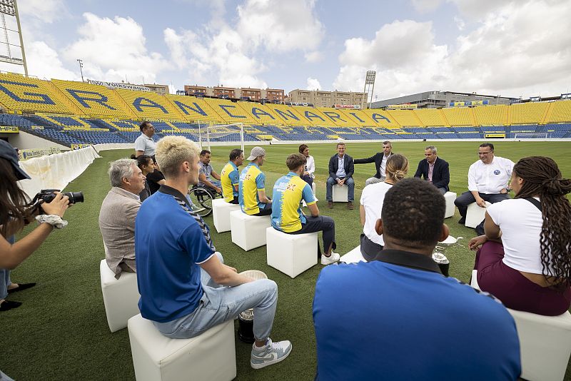 Feijóo se reúne con los clubes deportivos de élite de Gran Canaria