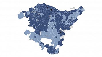 Mapa: participacin en el Pas Vasco, por municipios