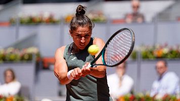 Sara Sorribes cae ante Iwa Swiatek en el Madrid Open 2024