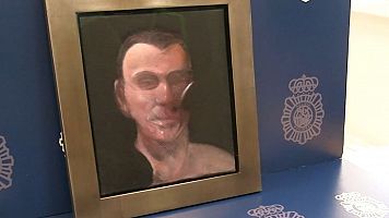 El cuadro de Francis Bacon que ha recuperado la Polica Nacional