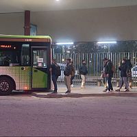 Estaci de Fabra Puig de Barcelona on arriben molts dels autobusos del Valls