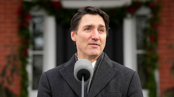 El primer minsitro canadiense Justin Trudeau