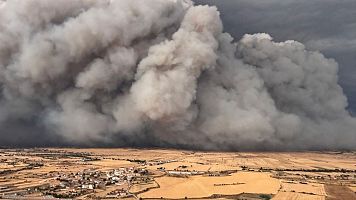 EUROPE-WEATHER/SPAIN-WILDFIRE