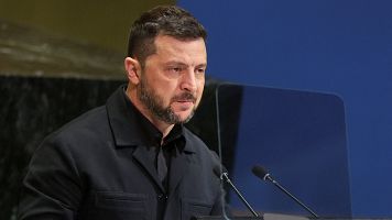 Zelenski insta a la ONU a frenar la guerra en Ucrania: "No hay garantas de seguridad salvo los amigos y las armas"