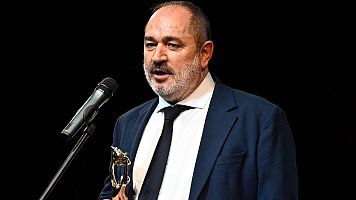 Fernando Martn recoge su Antena de Oro 2025.