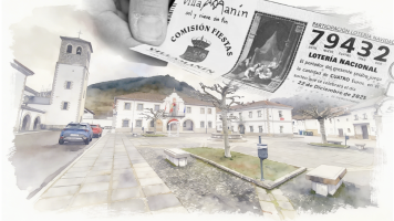 Reportaje gordo Loter�a de Navidad Villaman�n