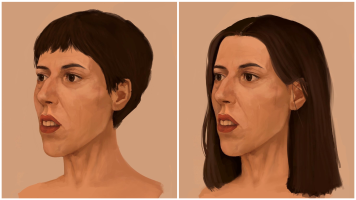 Retrato robot de la mujer hallada muerta en una maleta en M�laga