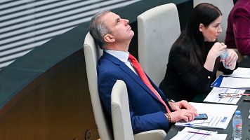 Ortega Smith mantiene el pulso con Abascal y acude al pleno de Madrid como portavoz de Vox