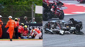 Gran Premio de Catalunya de MotoGP 2026: dura ca�da de �lex M�rquez