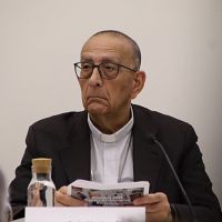 Joan Josep Omella en roda de premsa