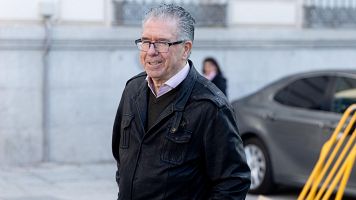 El exconsejero de Presidencia, Justicia e Interior de la Comunidad de Madrid, Francisco Granados, a su llegada a la Audiencia Nacional, a 16 de marzo de 2026