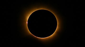Eclipse solar total en Espa�a: el hist�rico momento en que el d�a se ha hecho noche