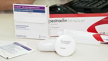 Diversos formats del tractament clau per a la menopausa con el Lenzetto