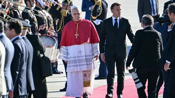 Visita del papa Le�n XIV a Francia