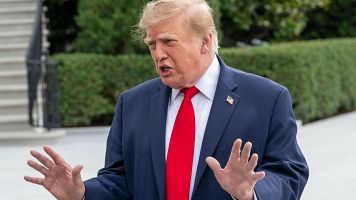 El presidente de Estados Unidos, Donald Trump