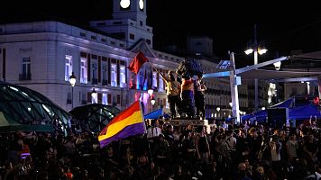 Acampada de la Puerta del Sol de Madrid