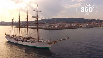 S�bete al barco y navega con Elcano en 360�