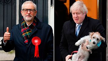 Johnson y Corbyn, dos figuras opuestas en lo poltico y en lo personal