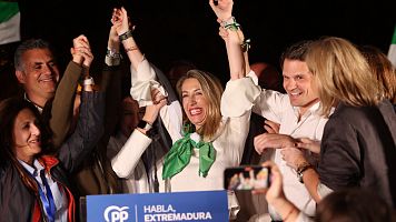 Fernndez Vara pierde Extremadura pese a ganar en votos y el PP suma mayora absoluta con Vox