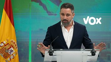El l�der de Vox, Santiago Abascal
