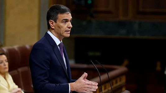 El presidente del Gobierno, Pedro Sánchez, comparece en el Congreso de los Diputados