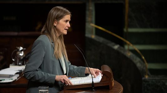 La vicepresidenta Sara Aagesen comparece esta mircoles en el Congreso por el apagn