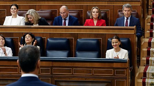 Imagen de archivo de una sesión de control al Gobierno en el Congreso