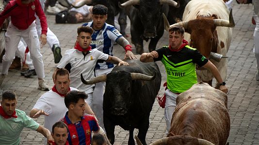 La ltima carrera de San Fermn 2025 demuestra que a menos gente, mejor encierro