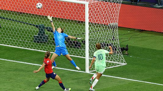 Girelli ha sido la protagonista de los cuartos de final ante Noruega.