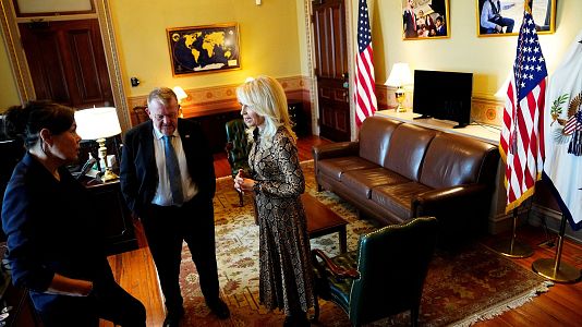 Reuni�n entre EE.UU., Dinamarca y Groenlandia