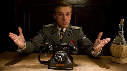 Christoph Waltz como Hans Landa en 'Malditos bastardos'