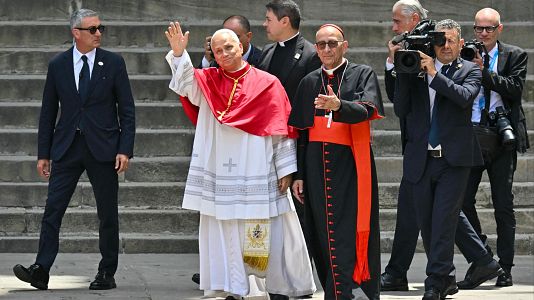 El papa Barcelona