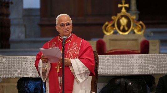 El papa Le�n XIV oficia una misa en la Catedral de Santa Ana de Las Palmas de Gran Canaria