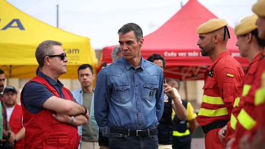 S�nchez y Garc�a Page visita el incendio de Guadalajara