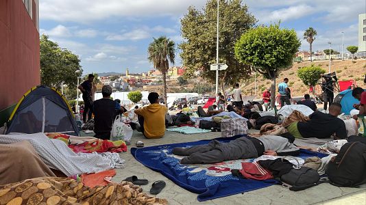 Crisis migratoria en Ceuta