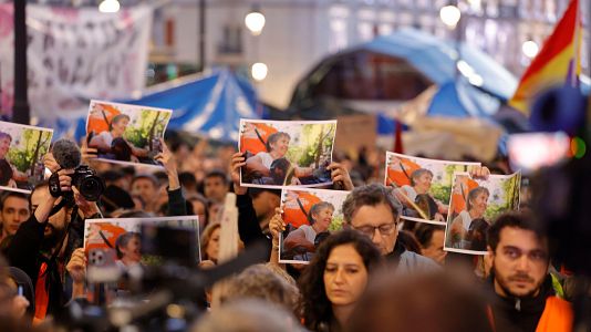 Manifestaci�n en recuerdo de Maricarmen