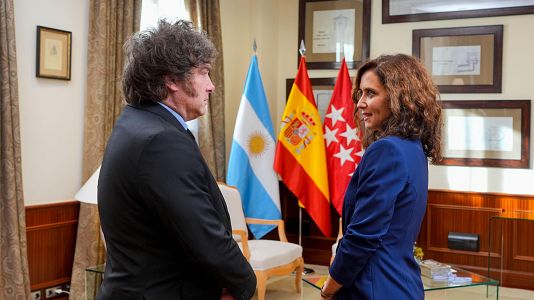 Isabel D�az Ayuso y Javier Milei se re�nen en Madrid