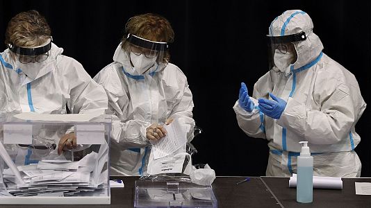 Colegios electorales en lugares at�picos para garantizar la seguridad