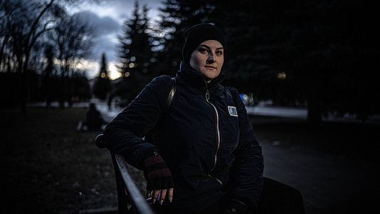 Viktoria es una maestra ucraniana de 26 a�os que pas� seis meses encarcelada en una prisi�n rusa