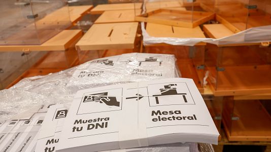 Claves de las elecciones municipales y autonmicas 2023  Centro logstico para los comicios del 28M