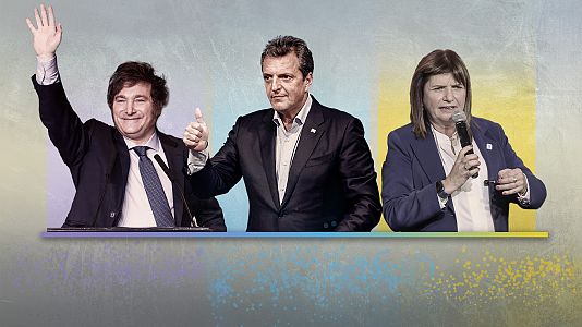 Los candidatos en las elecciones argentinas