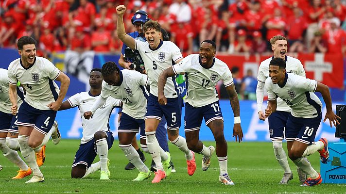 Los penaltis del Inglaterra - Suiza que meten a los ingleses en semifinales de la Eurocopa 2024