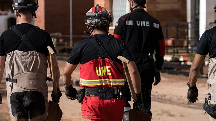 Ms de 1.700 militares desplegados por la DANA