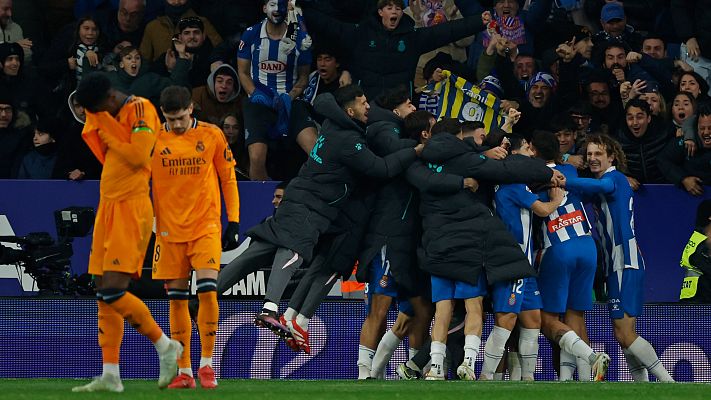 Espanyol - Real Madrid: gol de Romero