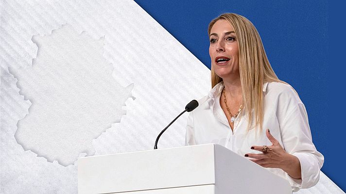 Maria Guardiola, candidata del PP a las elecciones en Extremadura