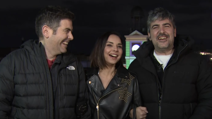 Entrevista con Estopa y Chenoa, presentadores de las campanadas de fin de a�o en TVE