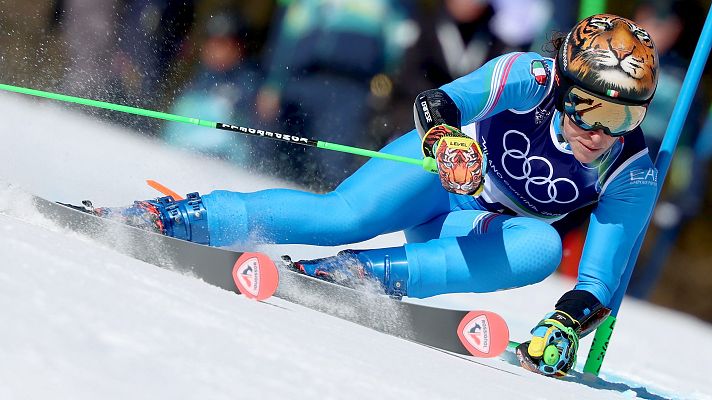 Federica Brignone, en el eslalon gigante
