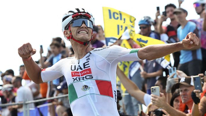 Isaac Del Toro gana en el Grand Colombier en el Tour Auvergne-Rh�ne-Alpes