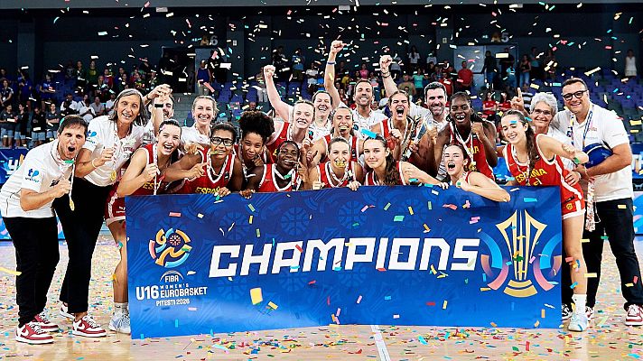 Espa�a, campeona de Europa sub-16