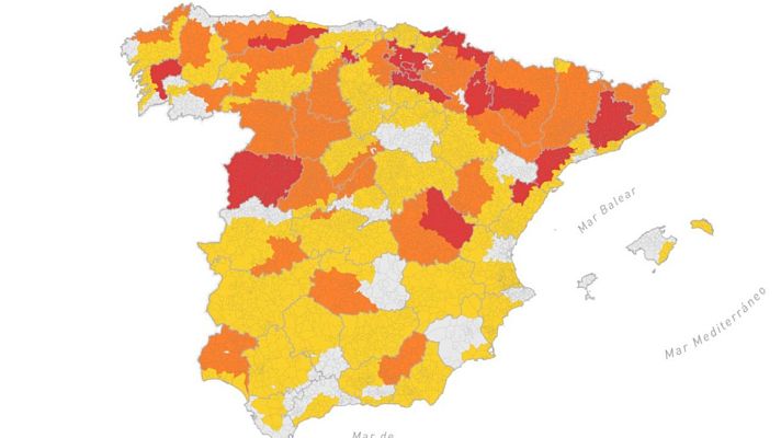 mapa calor viernes